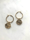 ROMAN HOOPS - BOUCLES D'OREILLES par TERRA MODA DESIGNS