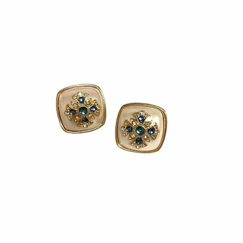 VINTAGE BOUCLES D'OREILLES - TERRA MODA DESIGNS