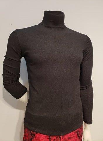 col roulé homme noir  - ENVERS par Yves Jean Lacasse