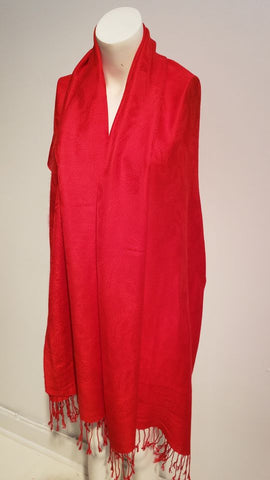 foulard rouge - ENVERS par Yves Jean Lacasse