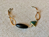 Bracelet boucles d'or par lalouve