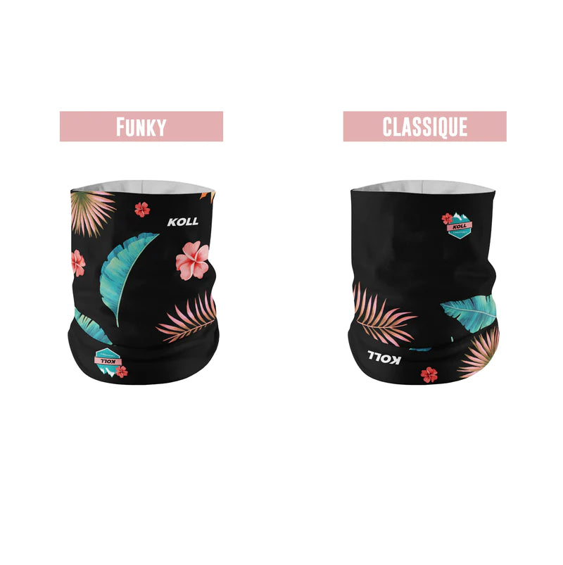 DUO COUVRE-BOTTE DE SKI ET MULTITUBE AVENTURIER / LEGACY FLEURS par Koll