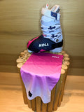 DUO COUVRE-BOTTE DE SKI ET MULTITUBE AVENTURIER / FUNKY ROSE par Koll