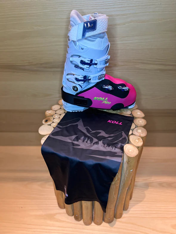 DUO COUVRE-BOTTE DE SKI ET MULTITUBE AVENTURIER / PRO ROSE par Koll