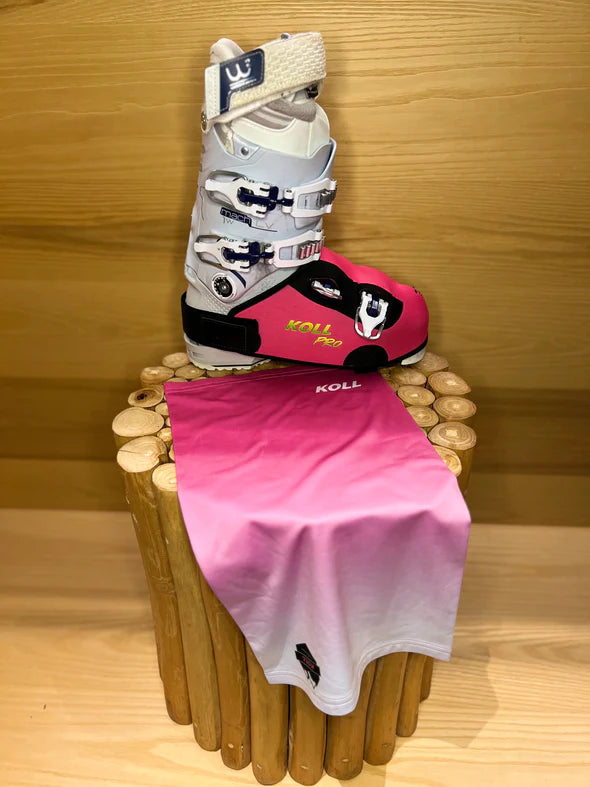DUO COUVRE-BOTTE DE SKI ET MULTITUBE AVENTURIER / PRO ROSE par Koll