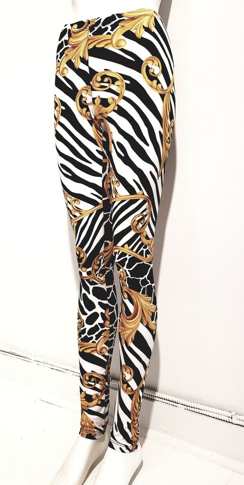 legging blanc et or  - ENVERS par Yves Jean Lacasse