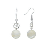 Mother of pearl drop earrings - Don't AsK