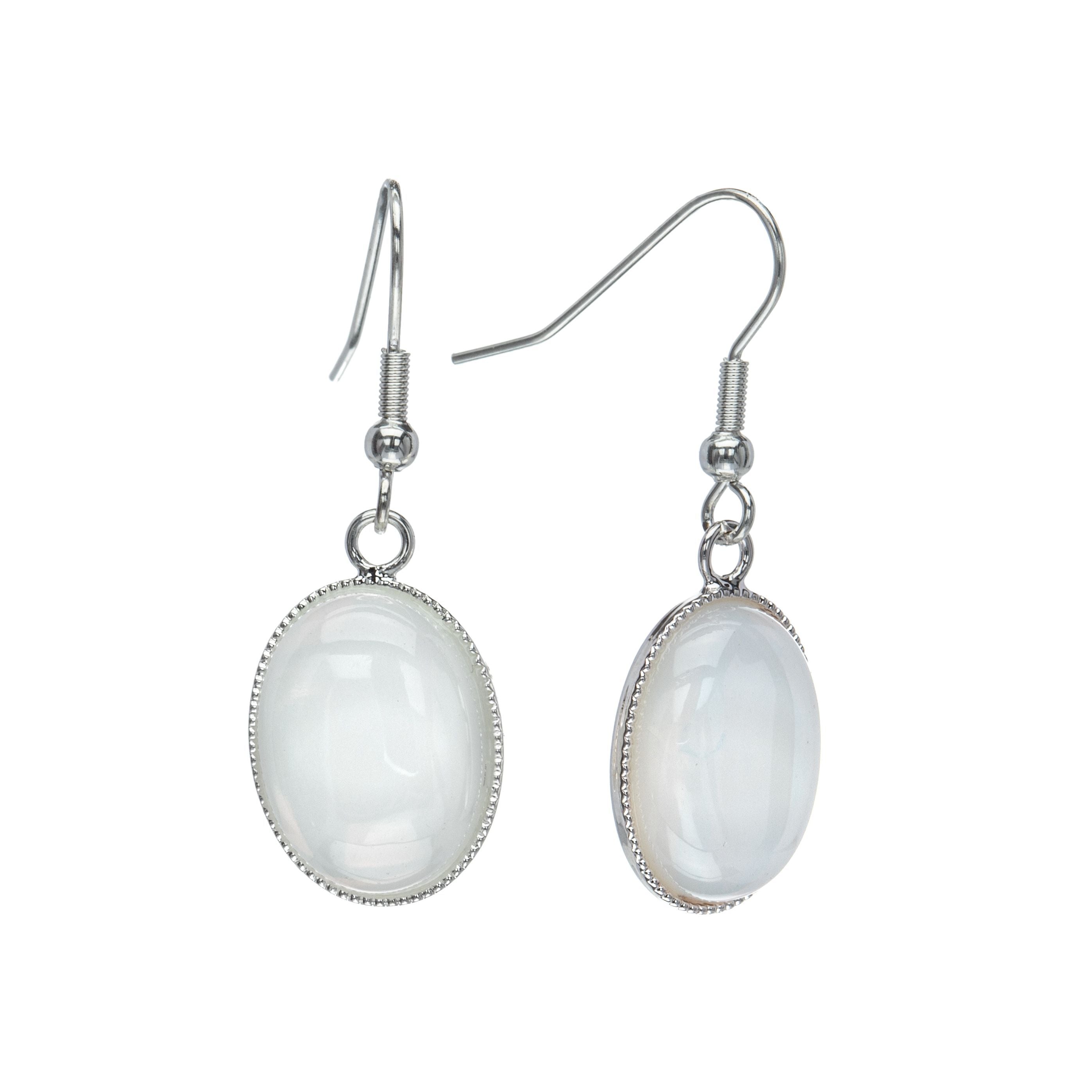 Mother of pearl vintage earrings - Don't Ask