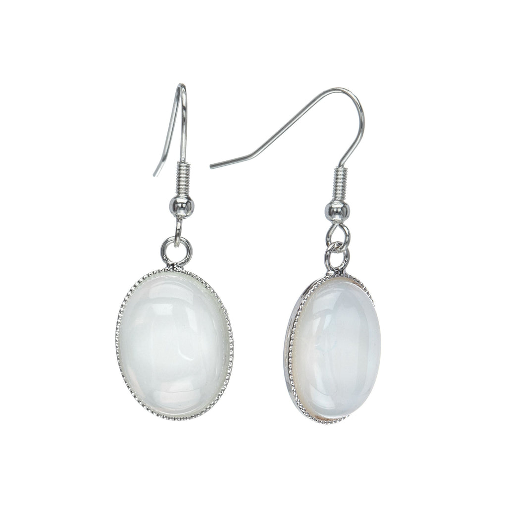 Mother of pearl vintage earrings - Don