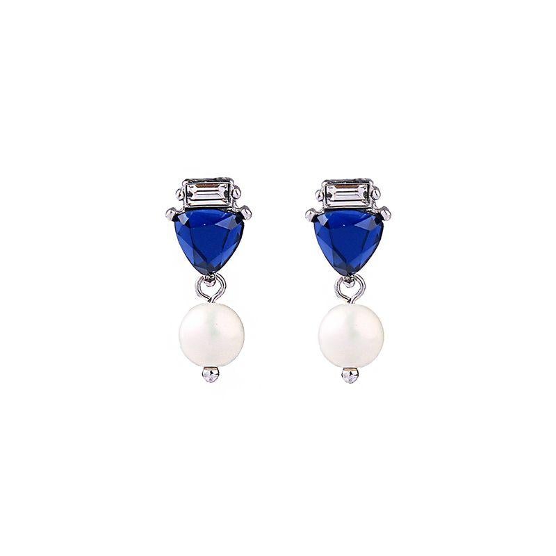 Pearl blue accent stud - Don