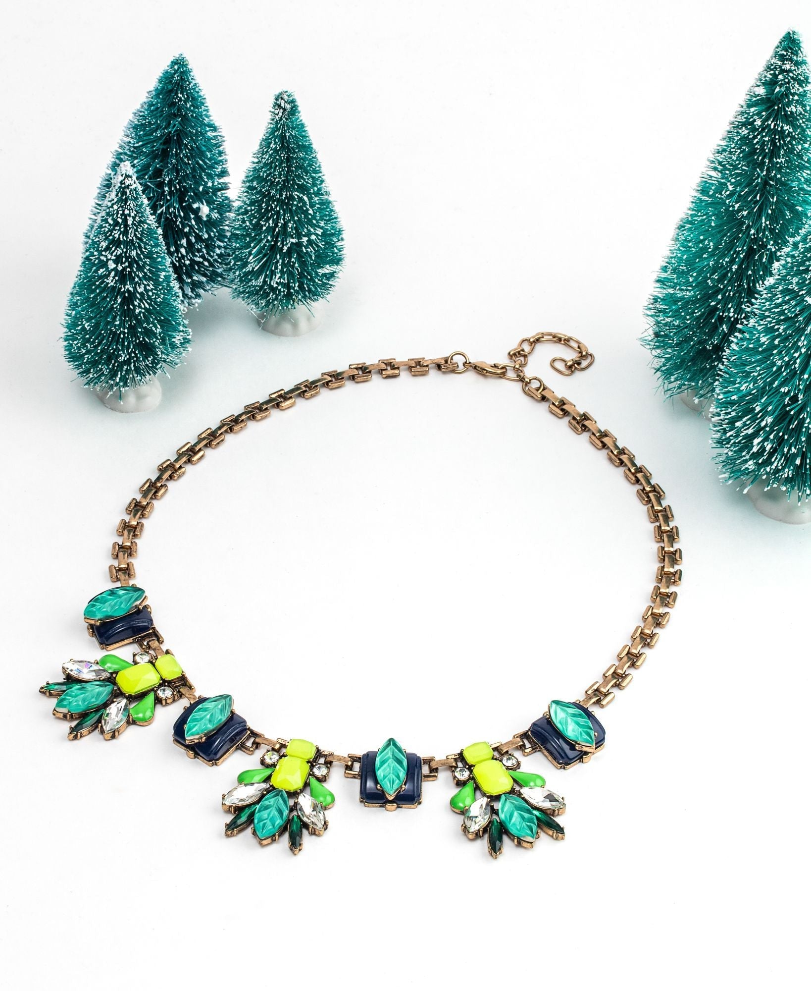 Turquoise collar necklace - Don't Ask