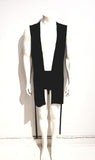 peignoir tricot spandex noir  - ENVERS par Yves Jean Lacasse