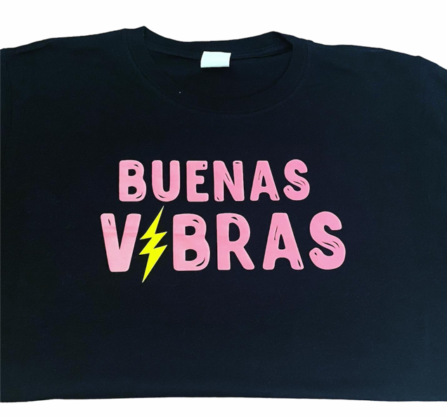 Hoodie/T-Shirt Buenas Vibras Design - Fazi T