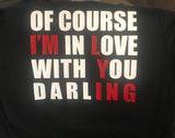 Hoodie 'Of course I'm in love...' - Fazi T'z